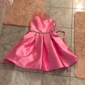 Pink formal dress